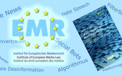 EMR veröffentlicht Band 5 der Reihe EMR/Script: «  »Fake News » als Rechtsproblem »
