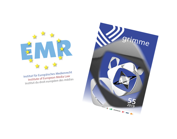 EMR Beitrag in Grimme Preispublikation – „Europäische Öffentlichkeit(en): Zwischen Einheit und Vielfalt“